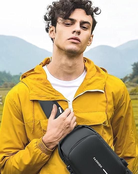 🔥Sling Bag for Men & Women | Anti-Theft Crossbody Backpack for Daily & Travel✈️🧳