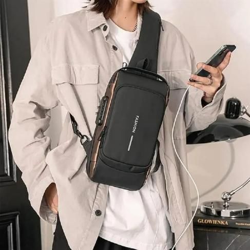 🔥Sling Bag for Men & Women | Anti-Theft Crossbody Backpack for Daily & Travel✈️🧳