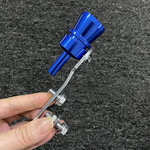 🔥Medium Universal Turbo Sound Noise Exhaust Muffler Pipe Whistle Valve🚗💨