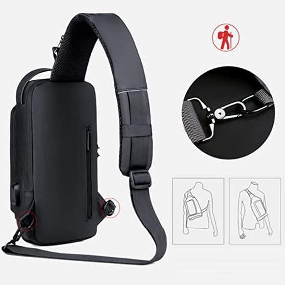 🔥Sling Bag for Men & Women | Anti-Theft Crossbody Backpack for Daily & Travel✈️🧳