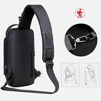 🔥Sling Bag for Men & Women | Anti-Theft Crossbody Backpack for Daily & Travel✈️🧳
